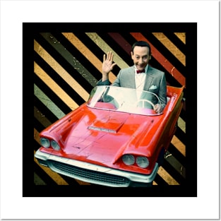 Retro Vintage PEE WEE HERMAN Pee Wee Herman 2 Posters and Art